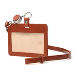 【当店限定モデル】【正規品3カ月保証】 グレンロイヤル パスケース リール付き メンズ レディース 落ちない GLENROYAL 本革 革 牛革 レザー IDカードホルダー 横 ブランド ID-CASE WITH REEL STRAP 03-6077