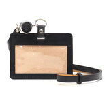 【当店限定モデル】【正規品3カ月保証】 グレンロイヤル パスケース リール付き メンズ レディース 落ちない GLENROYAL 本革 革 牛革 レザー IDカードホルダー 横 ブランド ID-CASE WITH REEL STRAP 03-6077