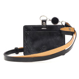 【当店限定モデル】【正規品3カ月保証】 グレンロイヤル パスケース リール付き メンズ レディース 落ちない GLENROYAL 本革 革 牛革 レザー IDカードホルダー 横 ブランド ID-CASE WITH REEL STRAP 03-6077