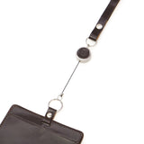 【当店限定モデル】【正規品3カ月保証】 グレンロイヤル パスケース リール付き メンズ レディース 落ちない GLENROYAL 本革 革 牛革 レザー IDカードホルダー 横 ブランド ID-CASE WITH REEL STRAP 03-6077