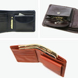 【正規品3カ月保証】 グレンロイヤル 二つ折り財布 メンズ レディース 折財布 小さめ GLENROYAL ブランド 大人 おしゃれ 上品 ミニ 財布 小銭入れ付き 札入れ カード入れ 本革 HIP WALLET WITH DIVIDER 03-6171