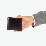 【正規品3カ月保証】 グレンロイヤル 二つ折り財布 メンズ レディース 折財布 小さめ GLENROYAL ブランド 大人 おしゃれ 上品 ミニ 財布 小銭入れ付き 札入れ カード入れ 本革 HIP WALLET WITH DIVIDER 03-6171