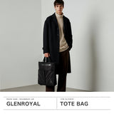 【正規品3カ月保証】 グレンロイヤル トートバッグ メンズ レディース A4 ファスナー付き GLENROYAL 縦型 ブランド 通勤 リュック ショルダー バッグ 3wayトートバッグ 3WAY TOTE BAG NYLON TWILL J2-0018