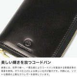 【正規品3カ月保証】 グレンロイヤル 二つ折り財布 メンズ レディース ブランド 財布 GLENROYAL 本革 コードバン ファスナー 小銭入れあり カード 小銭 小さめ ミニ コンパクト 馬革 SMALL ZIP WALLET J2-0025