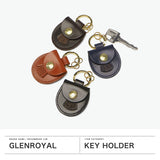 【正規品3カ月保証】 グレンロイヤル キーホルダー メンズ レディース おしゃれ ブランド レザー GLENROYAL キーリング キー 鍵 カギ かぎ かわいい 小さめ AirTag エアタグ 小銭 SPORRAN KEY RING 03-6060
