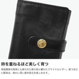 【正規品3カ月保証】 グレンロイヤル 三つ折り財布 メンズ レディース 本革 GLENROYAL コンパクト ブランド 黒 牛革 ブライドル 小銭入れあり 革 レザー グレイスコレクション TRIFOLD S WALLET W TAB 03-5911