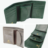 【正規品3カ月保証】 グレンロイヤル 三つ折り財布 メンズ レディース 本革 GLENROYAL コンパクト ブランド 黒 牛革 ブライドル 小銭入れあり 革 レザー グレイスコレクション TRIFOLD S WALLET W TAB 03-5911