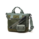 ハーヴェストレーベル トートバッグ メンズ レディース 小さめ ファスナー付き ナイロン HARVEST LABEL バッグ ブランド カジュアル ミニ ショルダーバッグ 2WAY 6L 日本製 ミリタリー ReLoad Tote bag-Mini HGL-0185