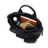 ハーヴェストレーベル トートバッグ メンズ レディース 小さめ ファスナー付き ナイロン HARVEST LABEL バッグ ブランド カジュアル ミニ ショルダーバッグ 2WAY 6L 日本製 ミリタリー ReLoad Tote bag-Mini HGL-0185