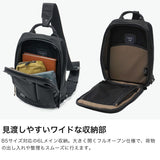 ハーヴェストレーベル ボディバッグ メンズ レディース ブランド ワンショルダー HARVEST LABEL かっこいい 大容量 軽量 丈夫 縦型 B5 タブレット収納 11インチ 日本製 URBAN CARGO スリングバッグ HVT-0285
