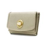 ハシバミ 財布 レディース 小さい HASHIBAMI ブランド コンパクト ミニ財布 天然石 本革 牛革 レザー かわいい 三つ折り財布 BOX型小銭入れ カード パワーストーン 天然石ミニウォレット Ha-2008-729