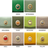 ハシバミ 財布 レディース 小さい HASHIBAMI ブランド コンパクト ミニ財布 天然石 本革 牛革 レザー かわいい 三つ折り財布 BOX型小銭入れ カード パワーストーン 天然石ミニウォレット Ha-2008-729