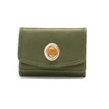 ハシバミ 財布 レディース 小さい HASHIBAMI ブランド コンパクト ミニ財布 天然石 本革 牛革 レザー かわいい 三つ折り財布 BOX型小銭入れ カード パワーストーン 天然石ミニウォレット Ha-2008-729