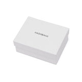 ハシバミ 財布 レディース 小さい HASHIBAMI ブランド コンパクト ミニ財布 天然石 本革 牛革 レザー かわいい 三つ折り財布 BOX型小銭入れ カード パワーストーン 天然石ミニウォレット Ha-2008-729