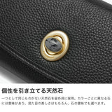 ハシバミ 長財布 レディース HASHIBAMI 財布 ブランド 大容量 本革 革 レザー おしゃれ かわいい かぶせ フラップ 小銭入れ パワーストーン 大人 上品 シンプル 天然石 ロングウォレット Ha-2104-306