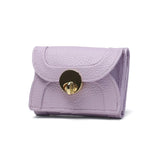 ハシバミ 三つ折り財布 レディース 小さい ブランド HASHIBAMI 財布 本革 革 レザー おしゃれ かわいい コンパクト ミニ 三つ折り 小銭入れ 大人 上品 黒 ニュー ラウンドフォルム ミニウォレット Ha-1711-453