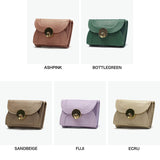 ハシバミ 三つ折り財布 レディース 小さい ブランド HASHIBAMI 財布 本革 革 レザー おしゃれ かわいい コンパクト ミニ 三つ折り 小銭入れ 大人 上品 黒 ニュー ラウンドフォルム ミニウォレット Ha-1711-453