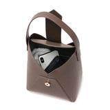 ハシバミ ハンドバッグ レディース 小さめ ブランド HASHIBAMI バッグ 本革 革 おしゃれ レザー ワンハンドル かわいい 女性 上品 トート 高級感 大人 ミニトート コンパクト フェズ ワンハンドルバッグ Ha-1809-909