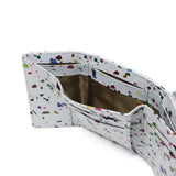 ハシバミ 財布 レディース 三つ折り ミニ コンパクト HASHIBAMI ブランド ウォレット おしゃれ かわいい 小さい 本革 レザー シープレザー 軽い 小銭ボックス 小銭入れ付き グリント Ha-2504-106