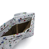 ハシバミ 財布 レディース 三つ折り ミニ コンパクト HASHIBAMI ブランド ウォレット おしゃれ かわいい 小さい 本革 レザー シープレザー 軽い 小銭ボックス 小銭入れ付き グリント Ha-2504-106