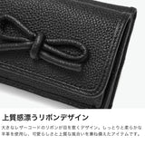 ハシバミ 三つ折り財布 レディース 本革 HASHIBAMI 財布 コンパクト ミニ財布 ブランド おしゃれ かわいい 小さい ミニ レザー 軽い 折り財布 BOX型小銭入れ レザーリボン ミニウォレット Ha-2410-326