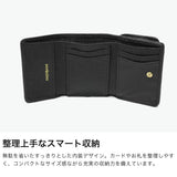 ハシバミ 三つ折り財布 レディース 本革 HASHIBAMI 財布 コンパクト ミニ財布 ブランド おしゃれ かわいい 小さい ミニ レザー 軽い 折り財布 BOX型小銭入れ レザーリボン ミニウォレット Ha-2410-326