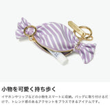ハシバミ ポーチ 小物入れ 小さめ レディース HASHIBAMI チャーム ミニ かわいい ブランド アクセサリー キャンディ型 レザー ミニポーチ コインケース おしゃれ キャンディ ジップチャーム Ha-2410-327