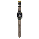 ハシバミ アップルウォッチバンド レディース 革 HASHIBAMI バンド レザー ウォッチベルト おしゃれ AppleWatch 大人 上品 シンプル ゴールド エイチビー アップルウォッチバンドG Ha-2506-623