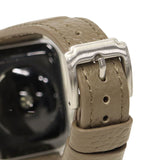 ハシバミ アップルウォッチバンド レディース 革 HASHIBAMI バンド レザー ウォッチベルト おしゃれ AppleWatch 大人 上品 シンプル きれいめ シルバー金具 エイチピー アップルウォッチバンドS Ha-2506-624