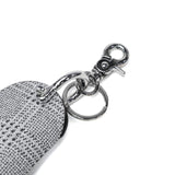 ハシバミ キーケース レディース スマートキー 革 本革 おしゃれ HASHIBAMI ブランド 大人 可愛い レザー ハート型 かわいい 女性 上品 キーホルダー チェック柄 スマートキーリング Ha-2506-804