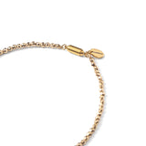 ハシバミ ネックレス レディース チェーン HASHIBAMI 多面体 ゴールド 52cm 天然石 ヘマタイト ワンタッチ マグネット ポーチ付き 重ね付け シンプル おしゃれ 可愛い 華奢 ブランド 20代 30代 女性 プレゼント HB2100242