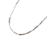 ハシバミ ネックレス レディース チェーン HASHIBAMI 天然石 ヘマタイト 留め具 マグネット ワンタッチ ポーチ付き 重ね付け シンプル おしゃれ 普段使い オケージョン 大人 20代 30代 角柱(長) シルバー 52cm HB2100254