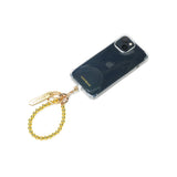 ハシバミ スマホストラップ ハンド 手首 HASHIBAMI ストラップ ハンドストラップ おしゃれ スマートフォン スマホ 携帯 レディース 女性 丸型ビーズ ビーズ風ストラップ ヘマタイト 丸玉 スマホハンドストラップ Ha-2504-078