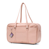 ヘム スクールバッグ 合皮 女子高生 高校生 HeM バッグ スクバ ブラウン 黒 ブラック 大きめ 大容量 通学カバン 通学バッグ かわいい ピンク 通学 A4 スクール 肩掛け 通学用 bestie ベスティー 39-72000