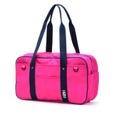 Hem School Bag for Women High School Girls Collaboration School Hem Bag Hem Bag School School Bag Cute Comel Student Student Student Student Junior High School School School Yuzu-Chan Collaboration A4 Hemfam Yuzu