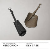 【正規取扱店】 エルゴポック キーケース メンズ スマートキー 本革 HERGOPOCH 革 レザー ブランド コンパクト 鍵 ケース 軽量 おしゃれ TL トリヨンラグーン シュリンクレザー クロシェットキーケース TLW-KC