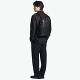 【正規取扱店】 エルゴポック リュック メンズ ブランド ビジネスリュック おしゃれ HERGOPOCH 本革 革 レザー リュックサック 通勤 ビジネス PC 13インチ A4 ER エンボスレザー バックパックver.2 ER-BP2