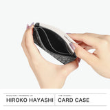 ヒロコ ハヤシ 名刺入れ レディース 革 HIROKO HAYASHI 本革 牛革 ブランド 名刺 名刺ケース 薄型 薄い スリム コンパクト おしゃれ カードケース カード入れ 日本製 女性 軽量 軽い ビジネス GIRASOLE 709-41947