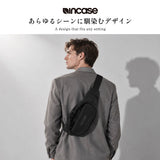 【日本正規品】 インケース ウエストバッグ メンズ レディース ブランド Incase 軽量 軽い 撥水 ボディバッグ ウエストポーチ 小さめ 斜めがけ ワンショルダー ロゴ おしゃれ カジュアル Grid Waist Bag 3.5L