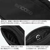 【日本正規品】 インケース ウエストバッグ メンズ レディース ブランド Incase 軽量 軽い 撥水 ボディバッグ ウエストポーチ 小さめ 斜めがけ ワンショルダー ロゴ おしゃれ カジュアル Grid Waist Bag 3.5L
