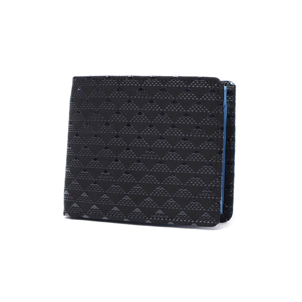 印傳屋 二つ折り財布 レディース メンズ ブランド INDEN-YA 財布 本革