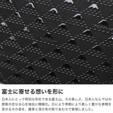 印傳屋 長財布 レディース メンズ 薄い INDEN-YA 財布 ブランド 本革 革 鹿革 軽い 軽量 スリム 小銭入れ 小銭入れあり カード おしゃれ 革財布 漆 富士山 印伝屋 上原勇七 甲州印伝 日本製 たかね 束入M 2808