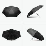 【日本正規品】 イノベーター 折りたたみ傘 メンズ レディース 軽量 晴雨兼用 innovator 傘 折りたたみ 日傘 大きめ 手開き カラビナ UVカット 遮光 遮熱 紫外線カット 60cm 内側 黒 スリム折りたたみ傘 IN-60M