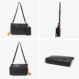 IS/IT ショルダーバッグ メンズ 斜めがけバッグ 小さめ イズイット かっこいい ブランド 斜めがけ 革 軽量 B5 ショルダー バッグ レザー 本革 牛革 2WAY クラッチ ポーチ付き ミニ DISH ディッシュ 945101