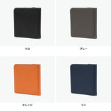 IS/IT マネークリップ 財布 イズイット 小銭入れ付き 革 カード ブランド メンズ 小銭 本革 牛革 レザー 札ばさみ L字ファスナー 薄い コンパクト お札 ダッチ 小銭入れ付きマネークリップ カード段5 977601