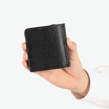 IS/IT マネークリップ 財布 イズイット 小銭入れ付き 革 カード ブランド メンズ 小銭 本革 牛革 レザー 札ばさみ L字ファスナー 薄い コンパクト お札 ダッチ 小銭入れ付きマネークリップ カード段5 977601