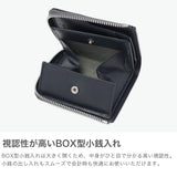 IS/IT 二つ折り財布 メンズ レディース 札 小銭 ブランド box型小銭入れ ファスナー イズイット 財布 小銭入れあり 本革 小さい L字ファスナー 大人 二つ折り ダッチ L字ファスナー二つ折り財布 カード段8 977602