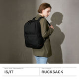 IS/IT リュック レディース イズイット バッグ 大容量 通勤 きれいめ 軽量 大人 旅行 ビジネス 撥水 ビジネスリュック リュックサック デイパック A4 PC 15.6インチ 2層 Modest モデスト 978712