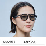 【正規品30日保証】 ジュガードフォーティーン サングラス メンズ レディース おしゃれ 偏光 調光 jugaad14 ブランド UVカット 紫外線カット 軽い 軽量 スポーツ ドライブ 鯖江 日本製 HORIZON CLEAR 122500393