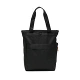 Mustash on-time tote bag Men's ladies za with zipper MOUSTACHE ON TIME Backpack Vertical Brand business commuting to school A4 Nylon Notebook PC 2WAY Rucksack 2WAY Tote Tote business trip JKA-2011